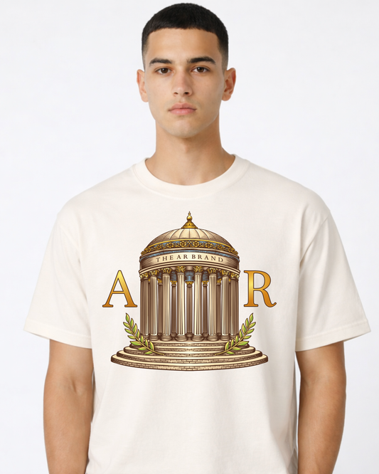 The AR Brand – Triumph Temple Cream T-Shirt