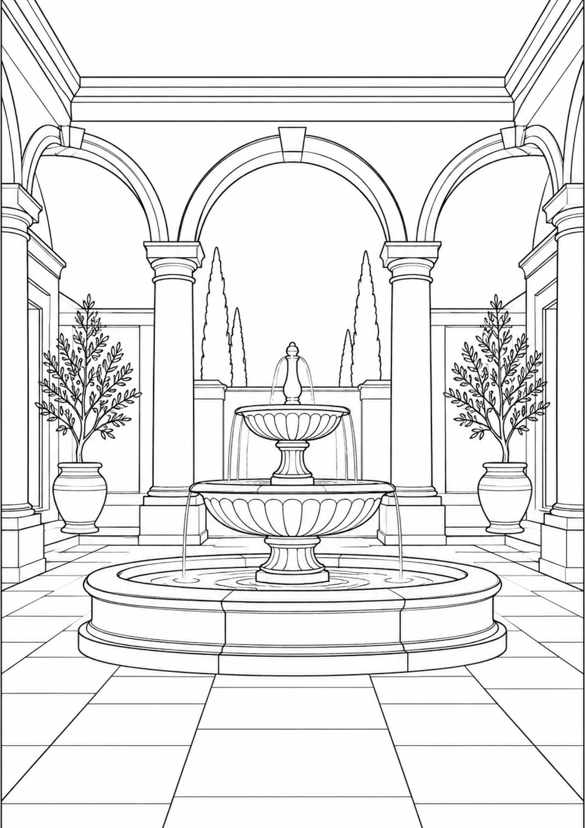 The Ascension Collection – 10 Premium Architectural Colouring Sheets